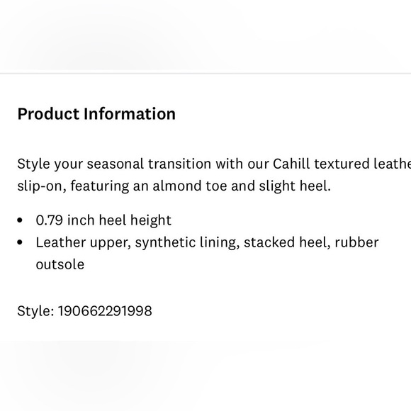 LUCKY BRAND Cahill Leather Transitional Flat Size 10 - Picture 15 of 16